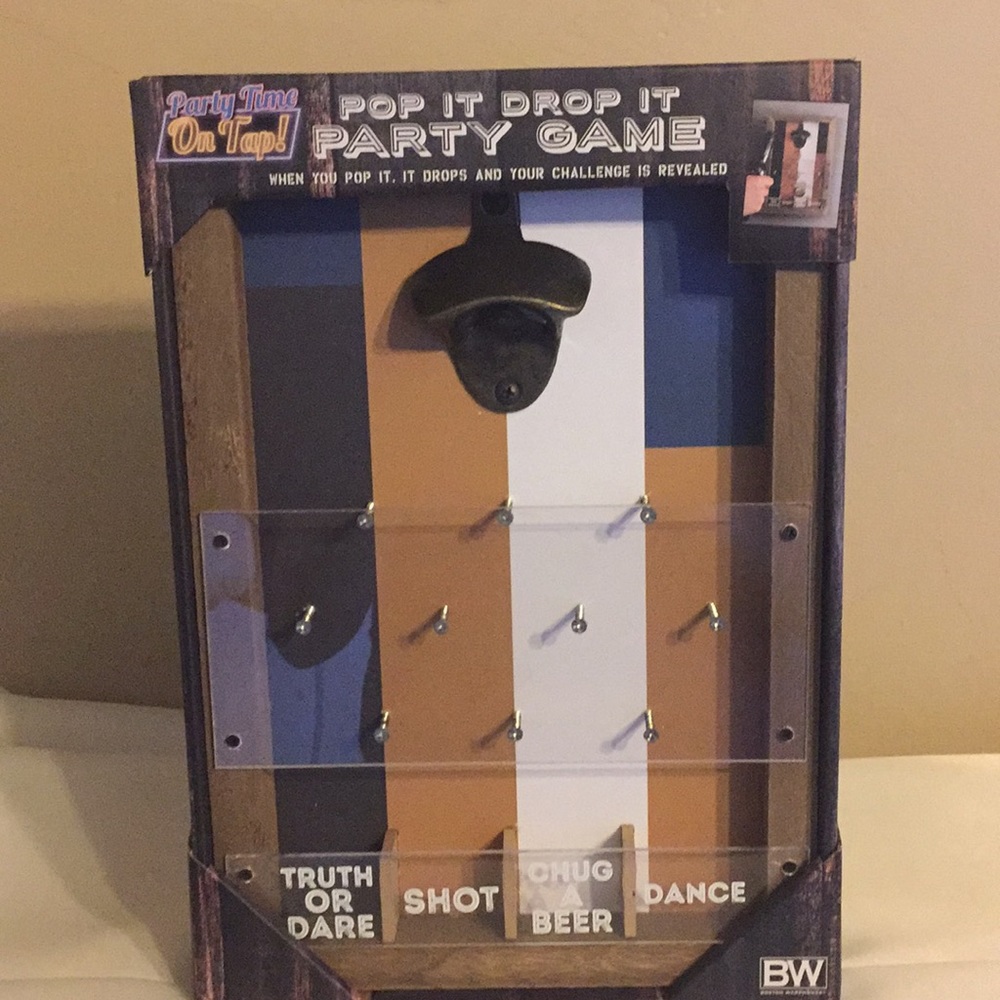 Pop it Drop it Party Game (new)